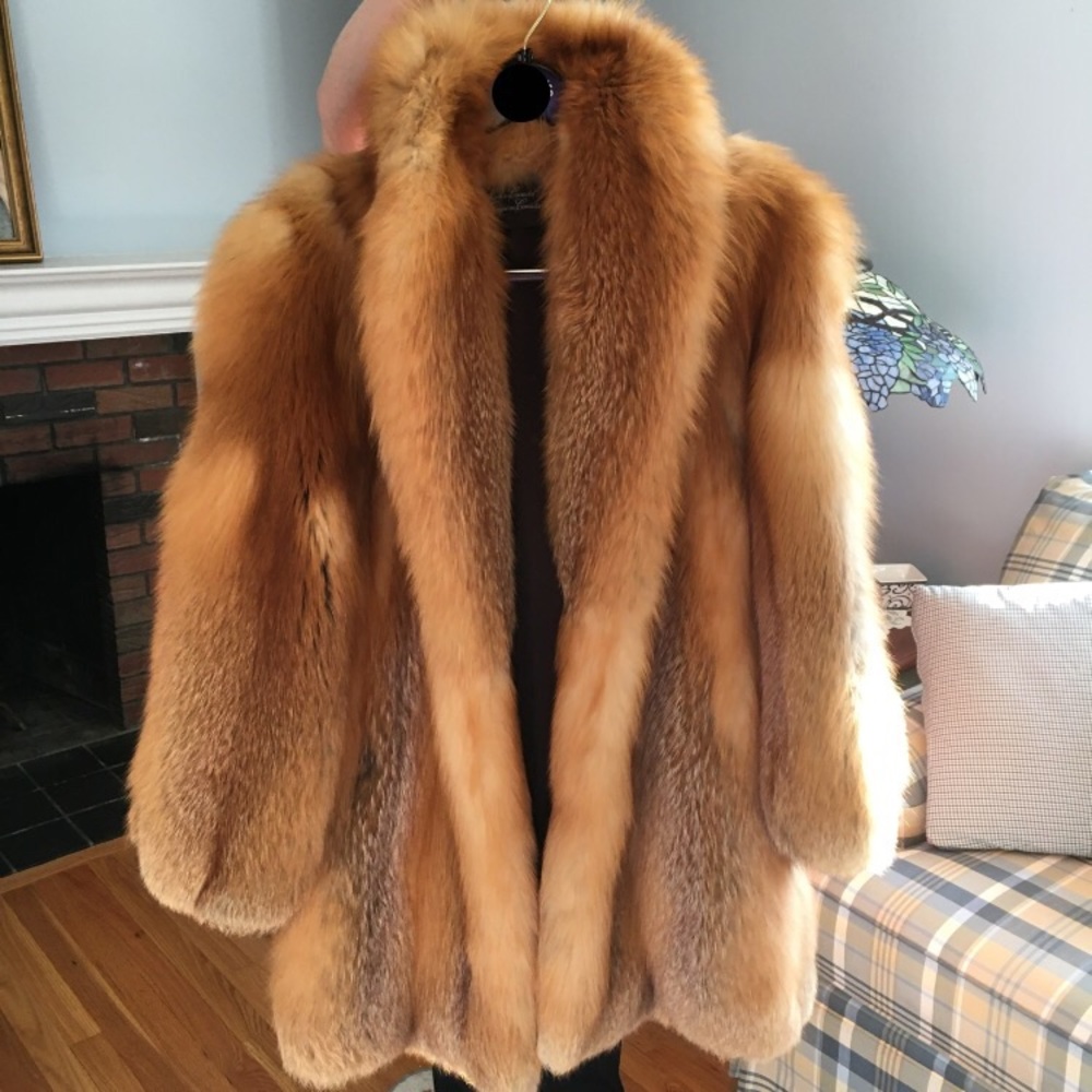 Authentic Fox Fur Coat Alexandor Furs Montreal